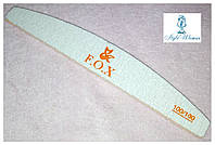 Пилка F.O.X фокс 100/100 грит пилочка для ногтей