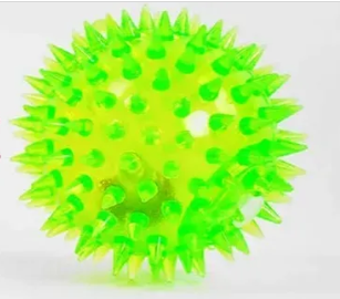 М'яч їжачок стрибун світло, пищалка (C 56249), фото 1