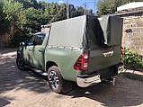 Каркас з тентом на пікап під замовлення — накриття кузова, тентований фургон, фото 6
