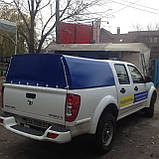 Каркас з тентом на пікап під замовлення — накриття кузова, тентований фургон, фото 10