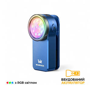 Ліхтарик Wurkkos HD03 Clip Light Blue