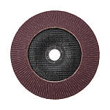 Диск шліфувальний пелюстковий 180*22 мм, зерно K120 INTERTOOL BT-0232, фото 2