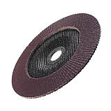 Диск шліфувальний пелюстковий 180*22 мм, зерно K150 INTERTOOL BT-0235, фото 4