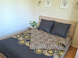 Постільна білизна Ранфорс 14, двоспальна 175х220 см, на кнопках