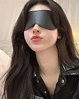 БДСМ маска на глаза из эко-кожи