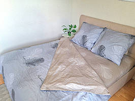 Постільна білизна Ранфорс 27, полуторна 150х220 см, на кнопках