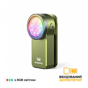 Ліхтарик Wurkkos HD03 Clip Light Green