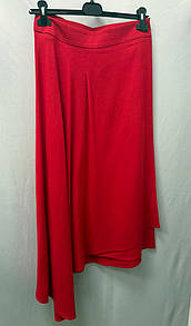 Спідниця жіноча червона асиметрична MKNK2022-3