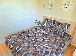 Постільна білизна Ранфорс 23, полуторна 150х220 см, на кнопках