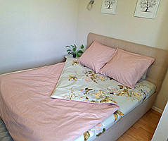 Постільна білизна Ранфорс 01, полуторна 150х220 см, на кнопках