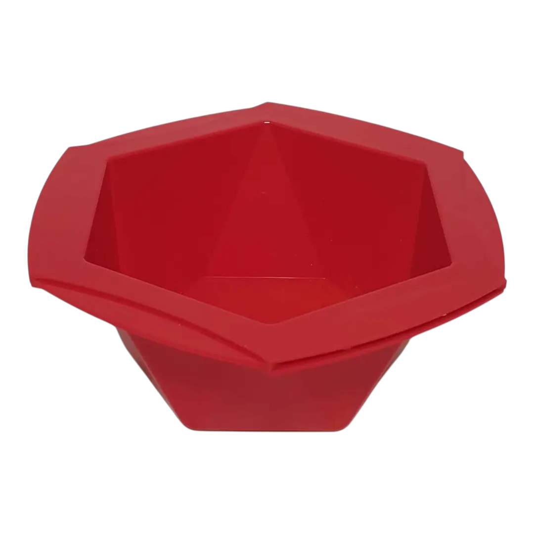 Мисочка червона для Фарби PROFLINE 280 мл TB7CR – З гумовою основою Anti-Slip, для з'єднання в набір., фото 1