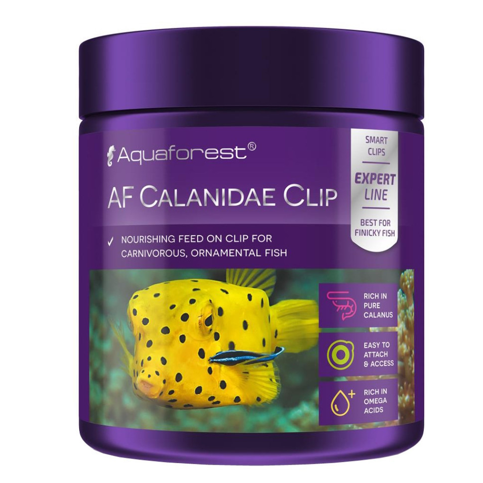 Корм для морських риб Aquaforest AF Calanidae Clip 100 г - натуральний кліп-корм з планктоном Calanus, фото 1