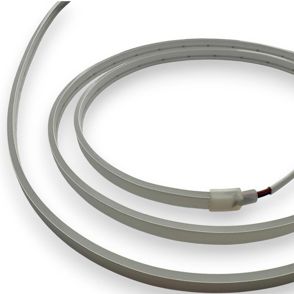 Світлодіодний неон Venom SMD 2835 120д.м. (IP67) 12V 4x10 мм нейтральний білий, фото 1