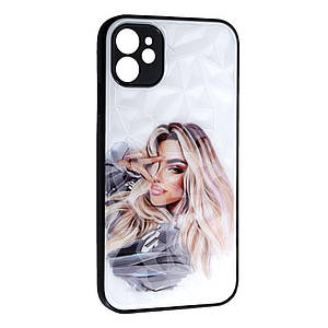 Чохол Prisma Ladies New для Apple iPhone 11 Girl in a hoodie