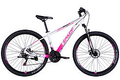 Велосипед AL 29" SPACE MERCURY DD FR рама-16" біло-рожевий 2025 ORG