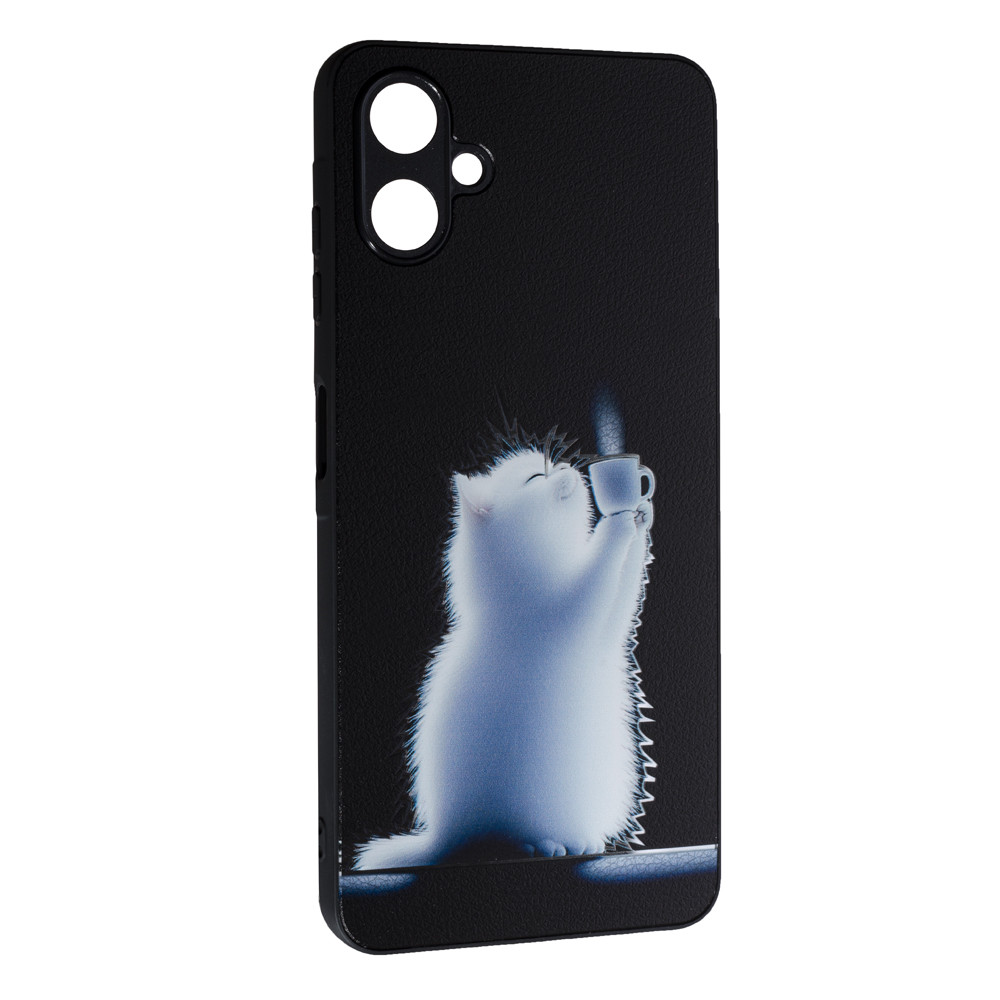 Чехол Fashion Mix для Samsung A06 White Cat