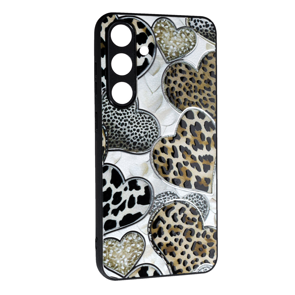 Чохол Fashion Mix для Samsung S25 Plus Leopard Hearts