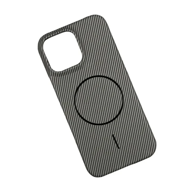 Чохол-накладка Infinity Carbon Case MagSafe для Apple iPhone 11 Gray, фото 1