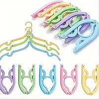 Складная вешалка для одежды детская и взрослая компактная для путешествий и хранения 50шт BZN