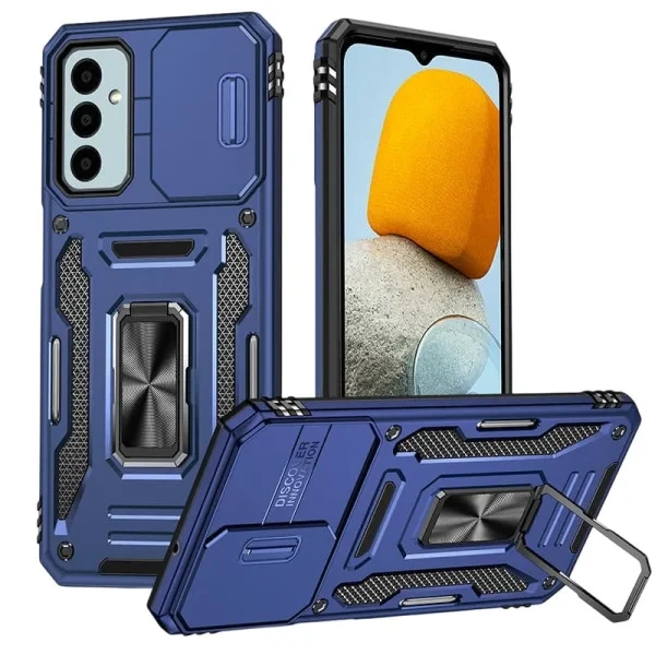 Чохол-накладка EpiK Camshield Army Ring для Samsung Galaxy A25 5G Navy, фото 1