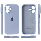 Чохол-накладка EpiK Silicone Case Full Camera Protective (AA) для Apple iPhone 16 (6.1) Lilac Blue, фото 2