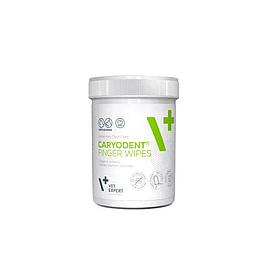 VetExpert CaryoDent – серветки для чищення зубів та ясен котів та собак, 50 шт