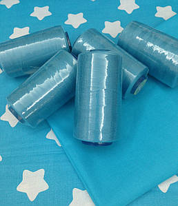 Нитка швейна 40/2, бірюзова 4000 ярдів