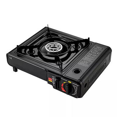 Одноконфоркова портативна газова плита з автоматичним п'єзопідпалом BDZ-155-A 206878