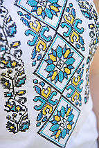 Π€ΡΡΠ±ΠΎΠ»ΠΊΠ° ΠΆΡΠ½ΠΎΡΠ° Π±ΡΠ»Π° Π· ΡΠΈΠ½ΡΠΎ-ΠΆΠΎΠ²ΡΠΎΡ Π²ΠΈΡΠΈΠ²ΠΊΠΎΡ Π³Π΅ΠΎΠΌΠ΅ΡΡΠΈΡΠ½ΠΈΠΉ ΠΎΡΠ½Π°ΠΌΠ΅Π½Ρ ΡΠΊΡΠ°ΡΠ½ΡΡΠΊΠΈΠΉ ΡΡΠΈΠ»Ρ XS-3XL, ΡΠΎΡΠΎ 3