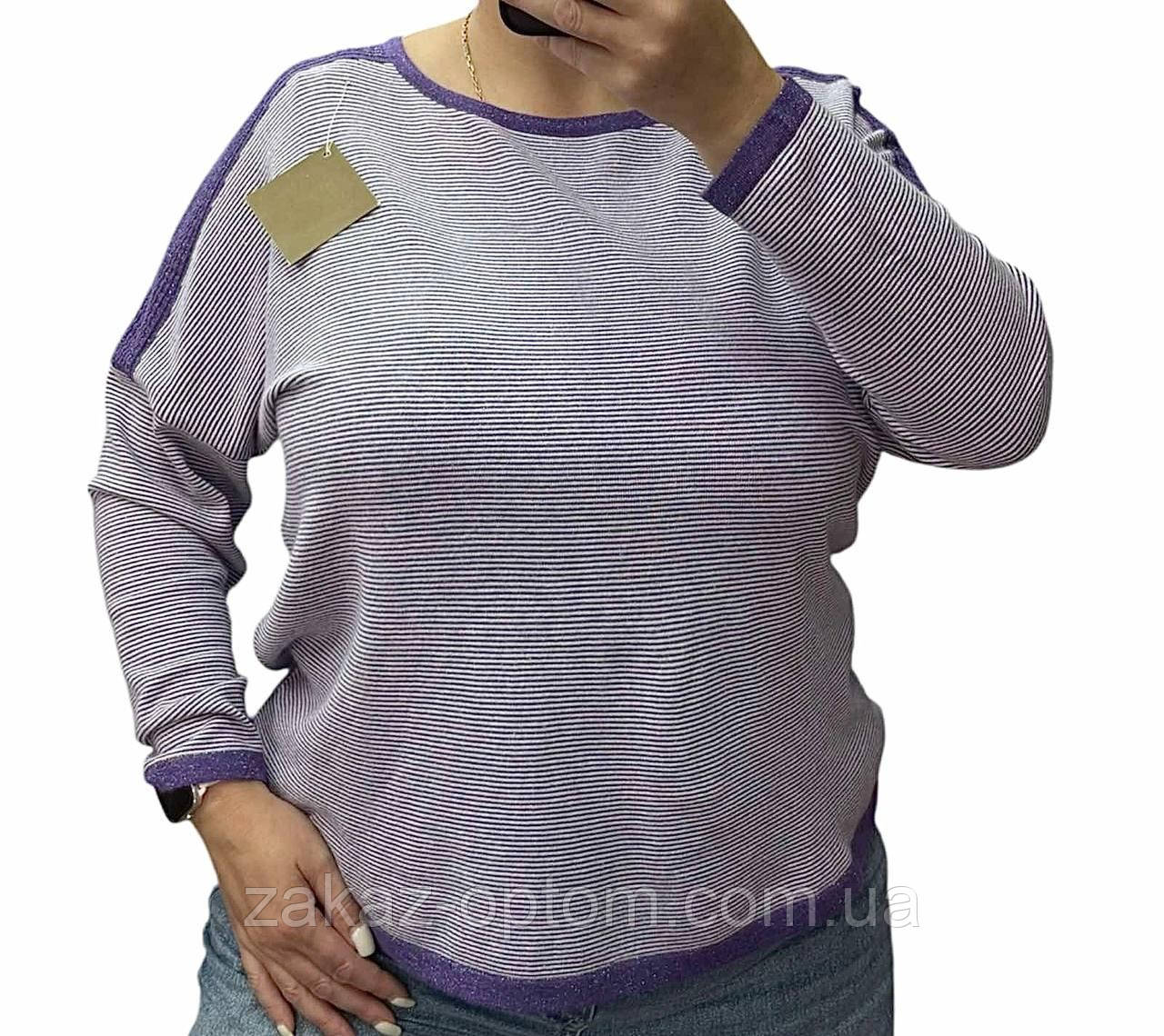 Светр жіночий оптом (52-58) Китай 25236-139152