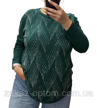 Светр жіночий батал оптом (52-60) Китай 25220-139158, фото 1