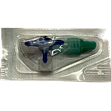 Кран триходовий Discofix C B.Braun з синім вентилем (стерильний, індивідуальне пакування), фото 2