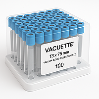 Пробірка 3,6 мл Vacumed цитрат натрію 3,8% (блакитна),стер.