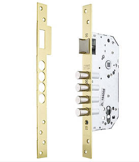 Замок дверний врізний TESA R200B LT 50мм/85мм латунь