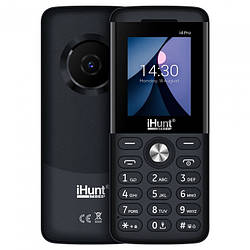 Мобільний телефон iHunt i4 Pro, дві SIM-картки, Bluetooth, камера, ліхтарик, акумулятор 800 мАг, чорний