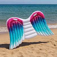 Надувний плотик Intex Крила Ангела 251×160 см — матрац для плавання на двох, арт. 58786, фото 4