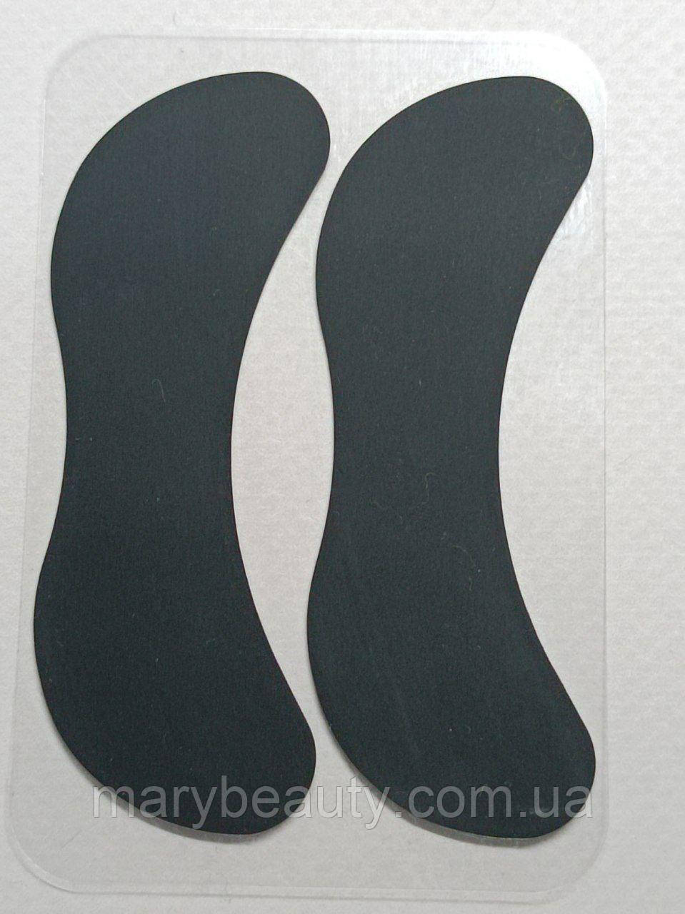 Патчі силіконові багаторазові квадратоподібні чорні, фото 1