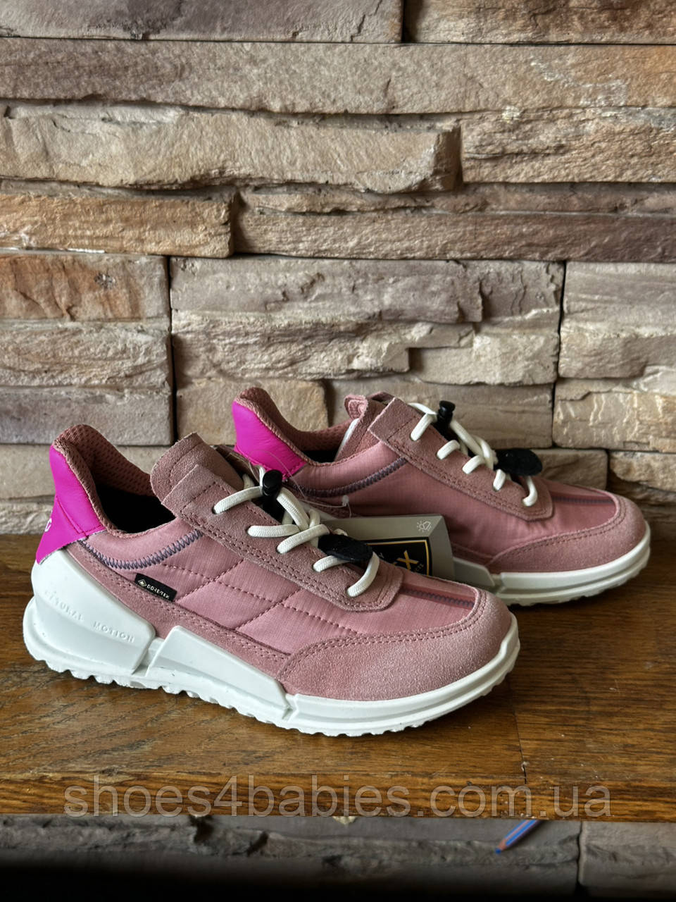 Дитячі косівки Ecco biom дівчинці р.29, 30 непромокаючі з Gortex