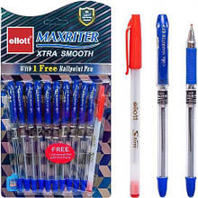 Ручка масляна MAXRITER CL727+1 "Ellott" синя MZOPT