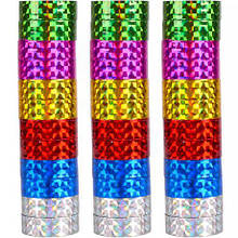 Скотч декоративний 1,2см*2м "голограмма" 2-96 (Клейка стрічка) MZOPT