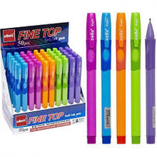 Ручка масляна "Fine Top" Ellott CL1361-50R тренажер правша синя MZOPT