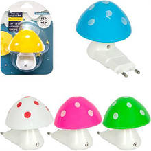 Нічник з датчиком освітлення "Грибок" 8 * 7см W-881231 MZOPT