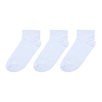 Набір демісезонних шкарпеток однотонних уні GBI NSU-842 Білий розмір 23 (90842) в уп. 6 пар