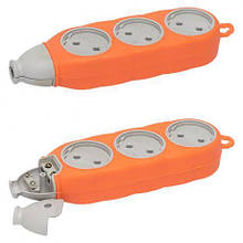 Колодка для подовжувача двостороння на 6 розеток 2005 HZ-A6 MZOPT