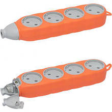 Колодка для подовжувача двостороння на 8 розеток 2008 HZ-A6 MZOPT