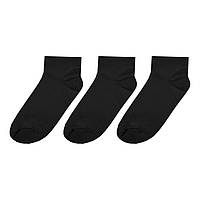 Набір демісезонних шкарпеток однотонних уні GBI NSU-842 Чорний розмір 23 (90842) в уп. 6 пар