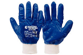 Рукавички Mastertool Мастило-бензостійкі з м'яким манжетом 10.5" (3 шт.)
