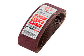 Стрічка шліфувальна Intertool 75 х 533 мм Р80 (10 шт.)