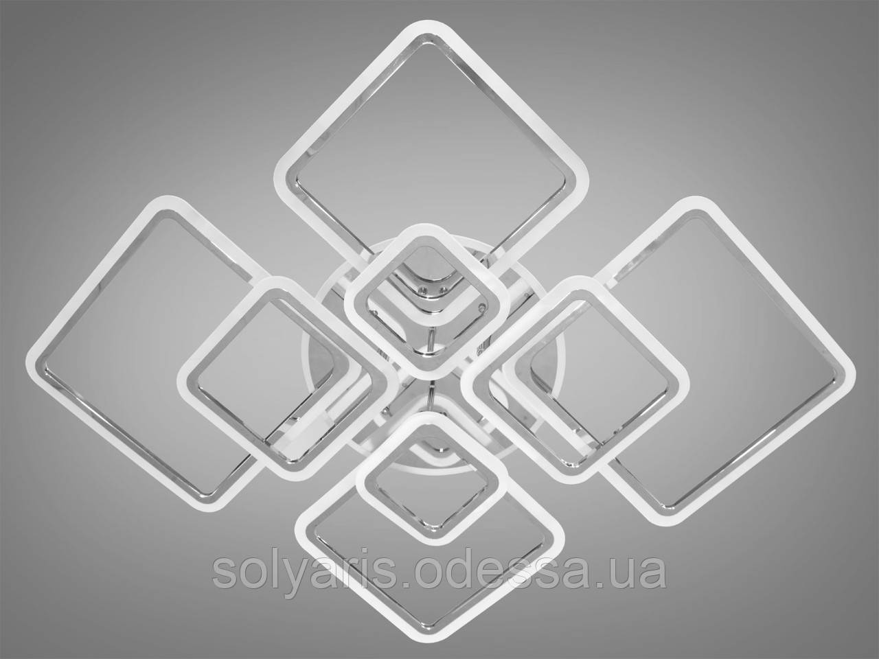 Світлодіодна люстра з димером, 235W, фото 1