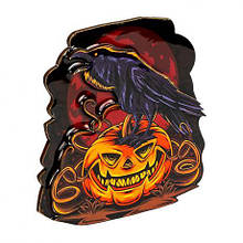 Магніт декоративний,об'ємний на Halloween 9*8,5см 714 MZOPT